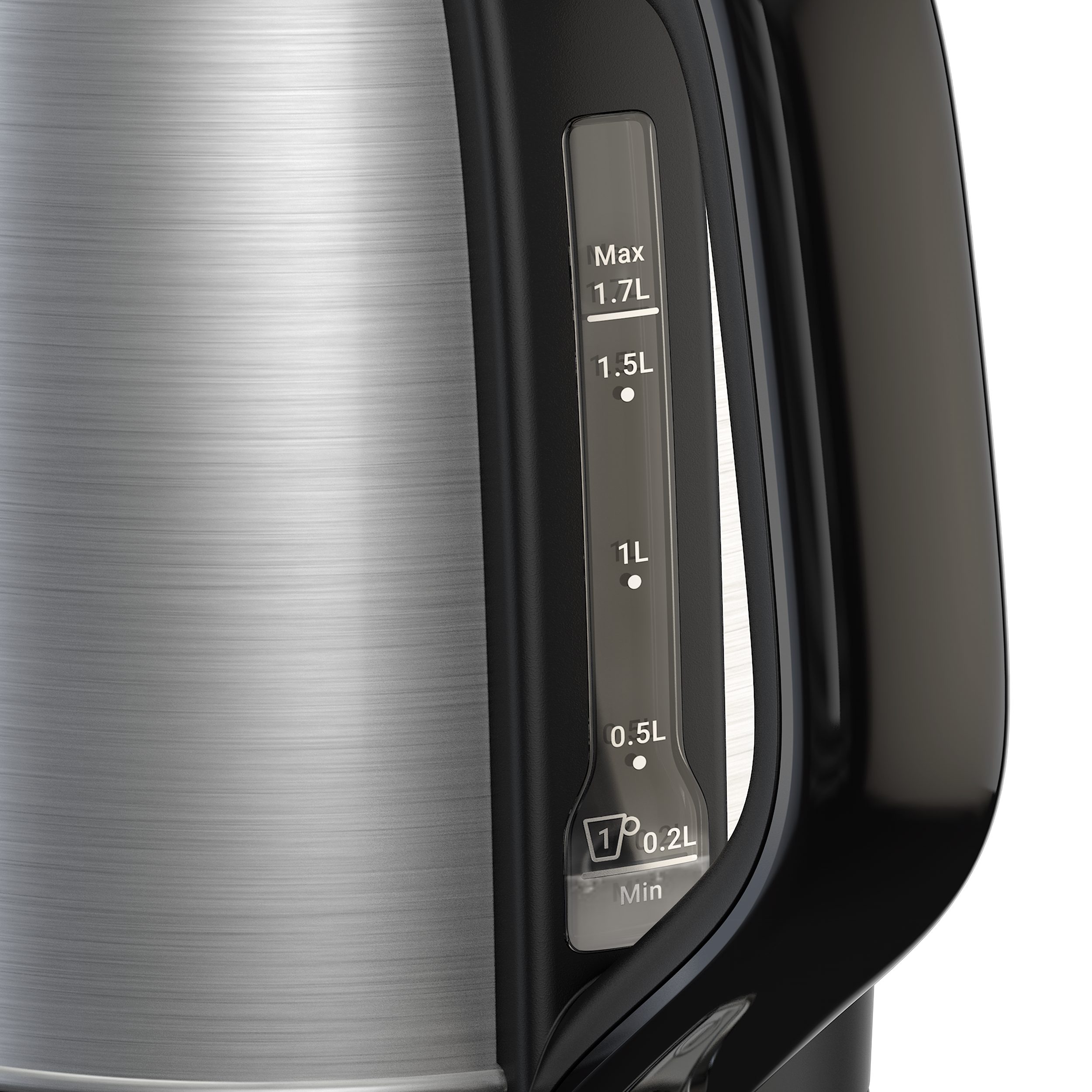 TEFAL KO5S0DE0 Subito nemesacél vízforraló, 1,7 l, ezüst – 5. kép
