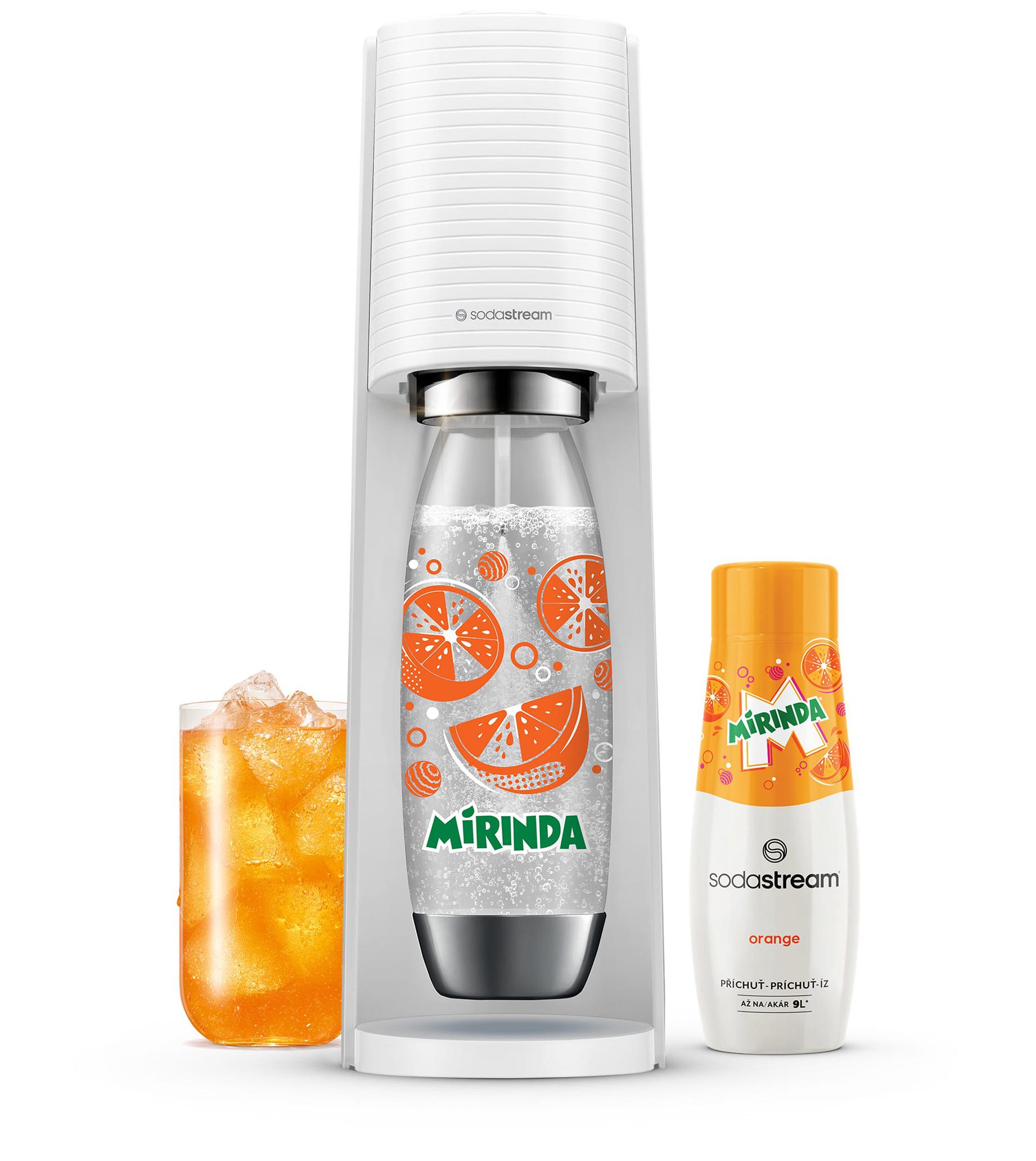 SODA STREAM SM TERRA White MIRINDA MegaPack fehér szódagépszett – 2. kép
