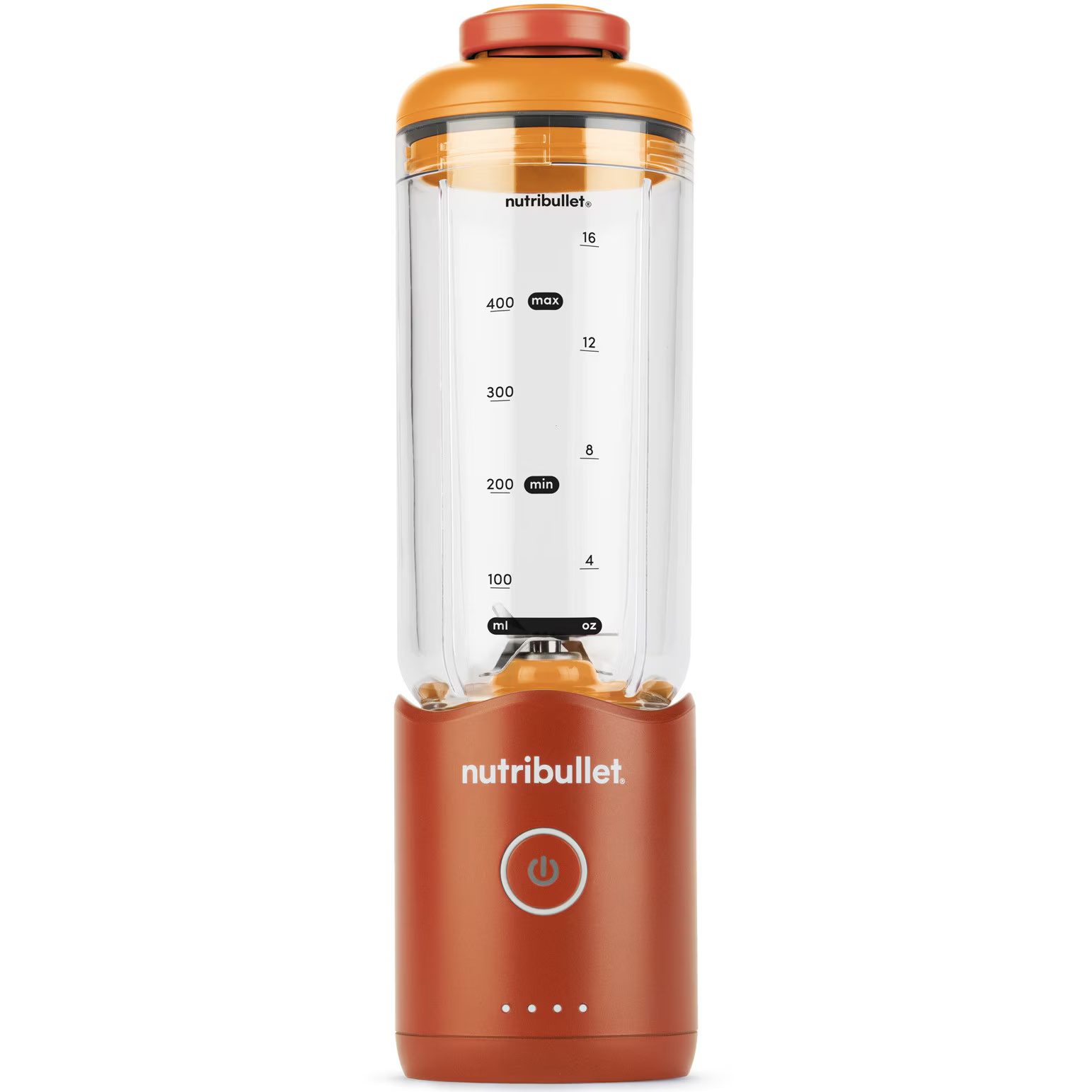 NUTRIBULLET NBP013OR hordozható turmixgép 590 ml-es pohárral, narancssárga – 2. kép