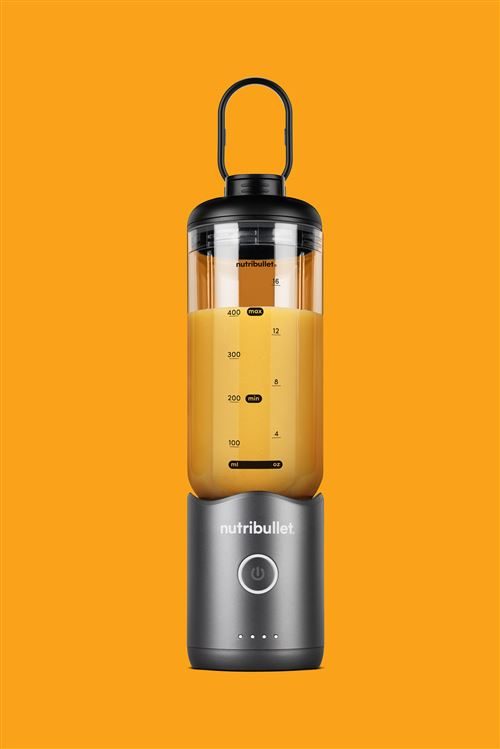 NUTRIBULLET NBP013GM hordozható turmixgép 590 ml-es pohárral, szürke – 3. kép