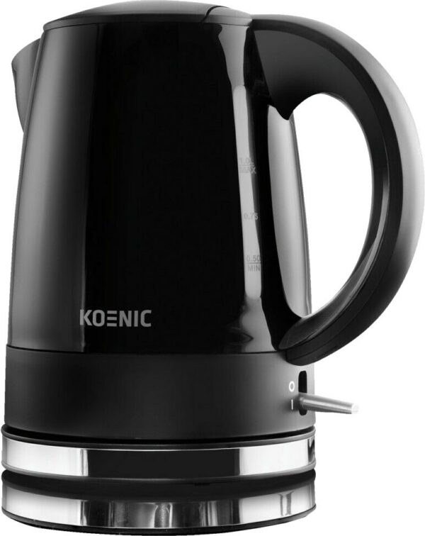 KOENIC KWK 2130 B fekete vízforraló 1 literes kapacitással