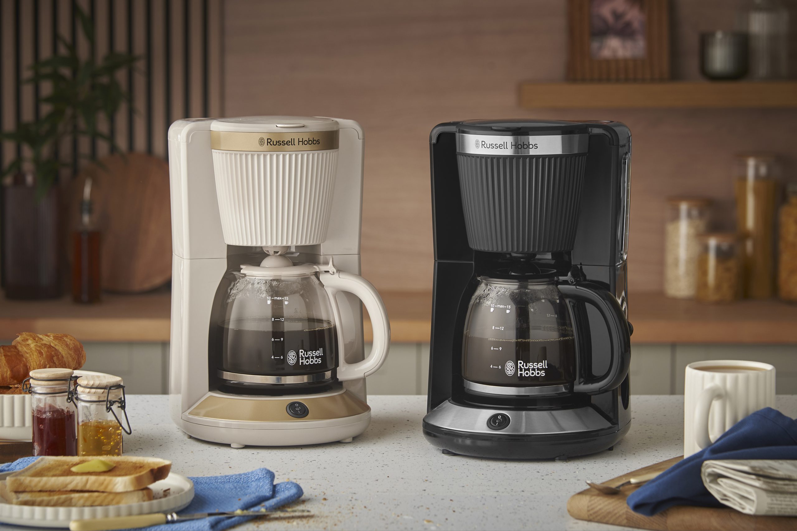 RUSSELL HOBBS 26781-56/RH Brontë Stone filteres kávéfőző – 4. kép