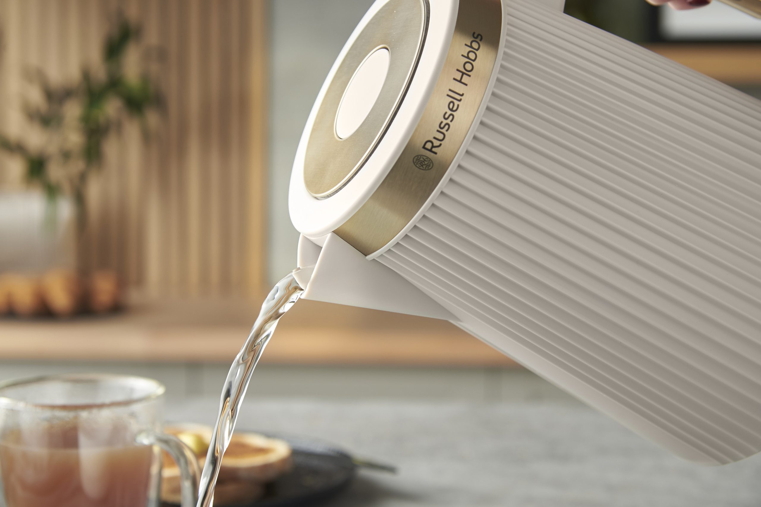 RUSSELL HOBBS 26751-70/RH Brontë Stone fehér vízforraló belső világítással – 11. kép