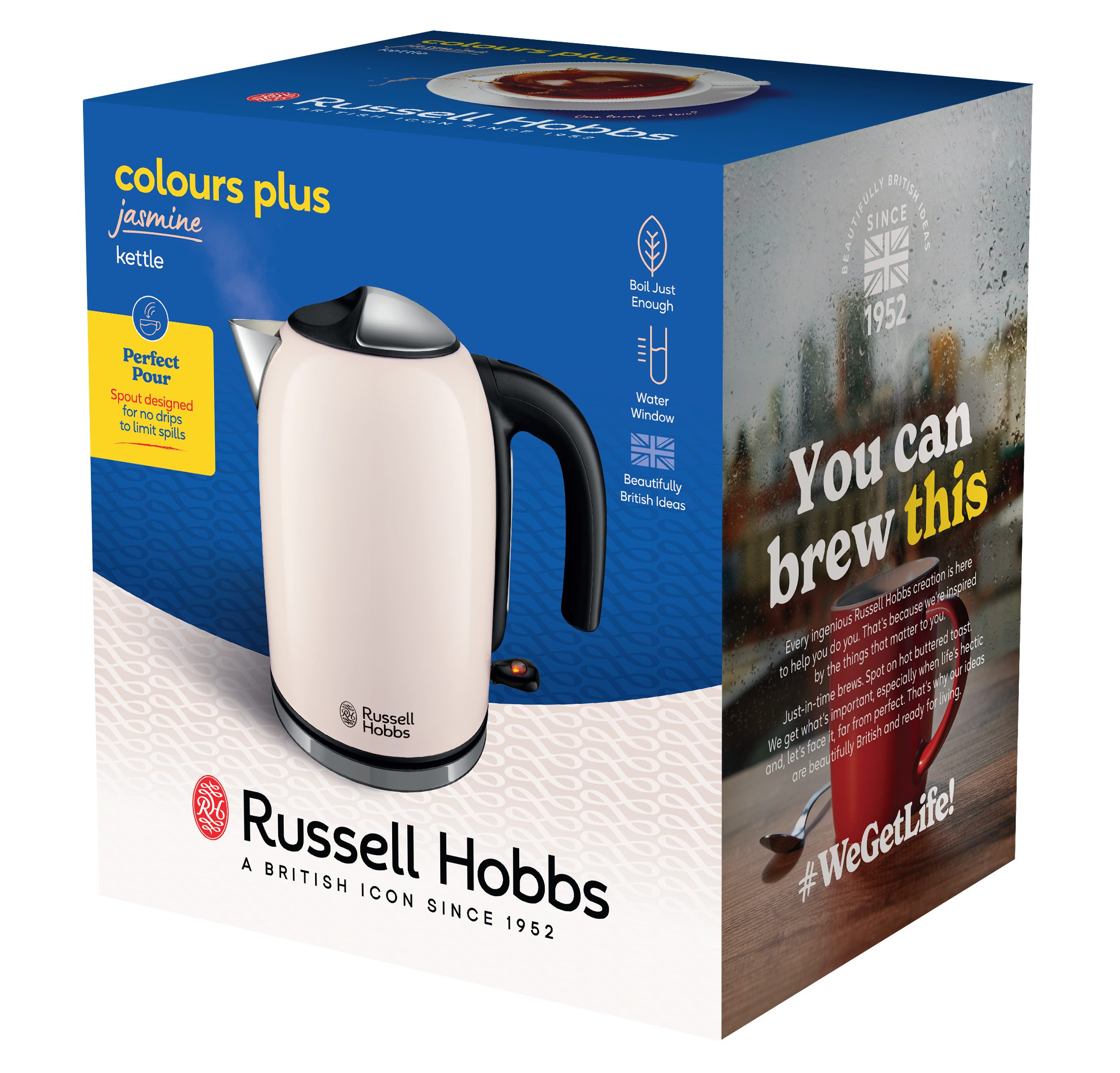 RUSSELL HOBBS 28510-70/RH Colours Plus Jasmine 1,7 l-es vízforraló – 24. kép