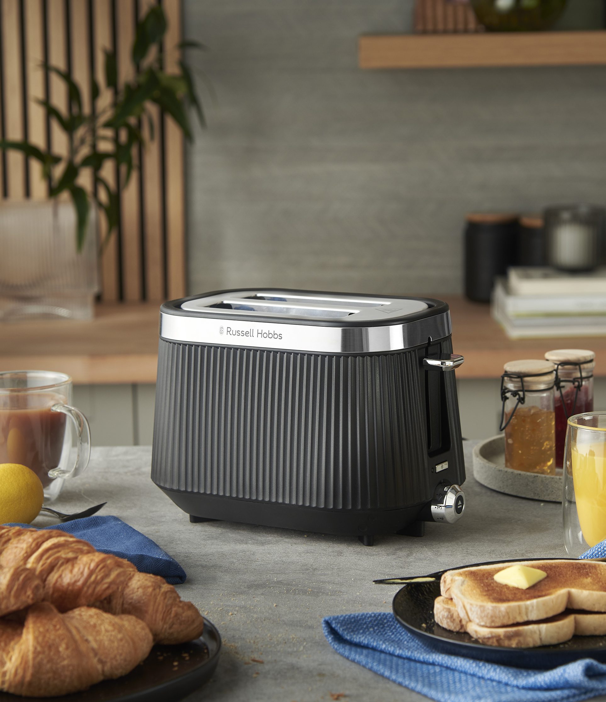 RUSSELL HOBBS 26760-56/RH Brontë Black két szeletes kenyérpirító – 11. kép
