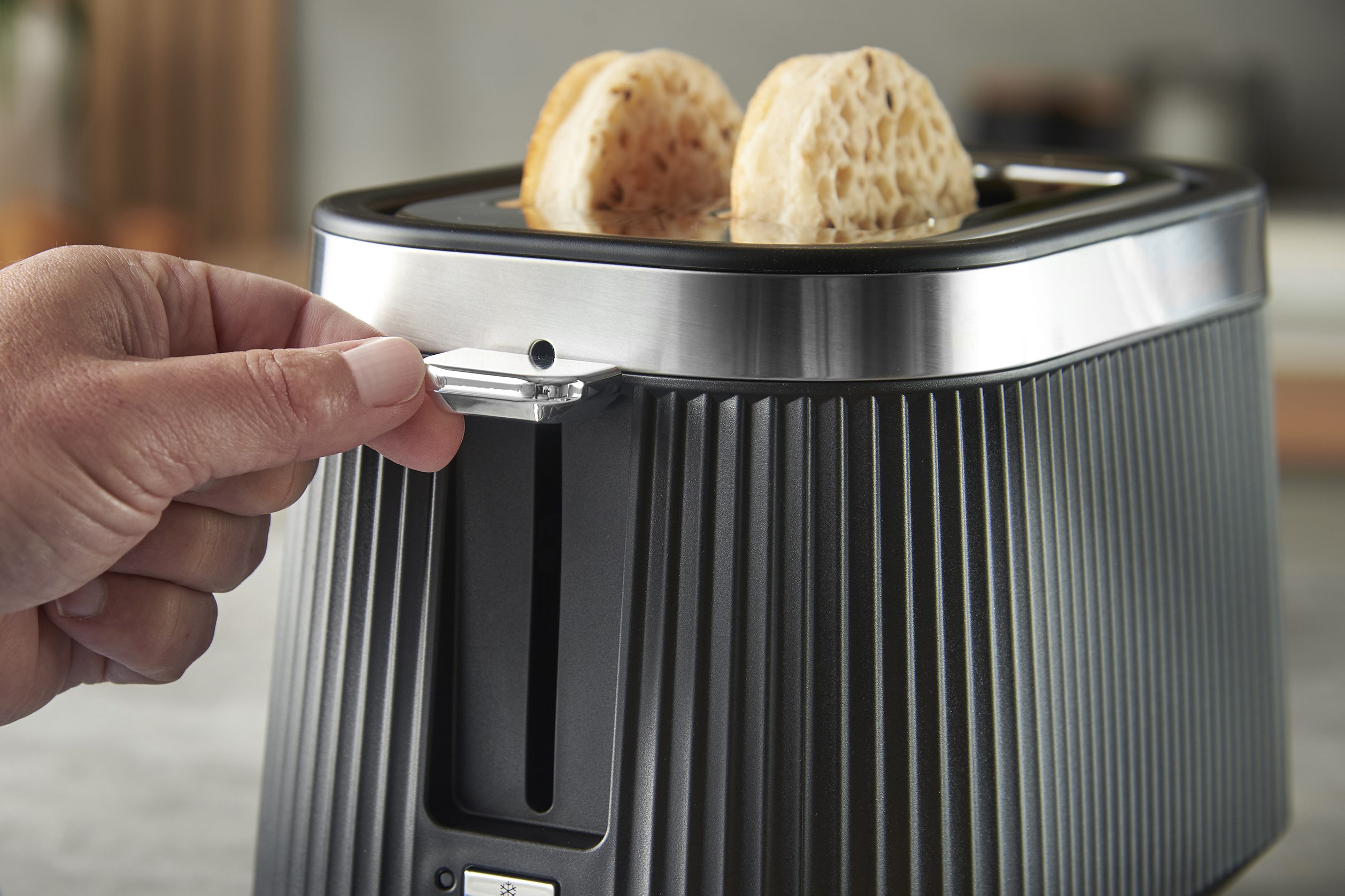 RUSSELL HOBBS 26760-56/RH Brontë Black két szeletes kenyérpirító – 12. kép