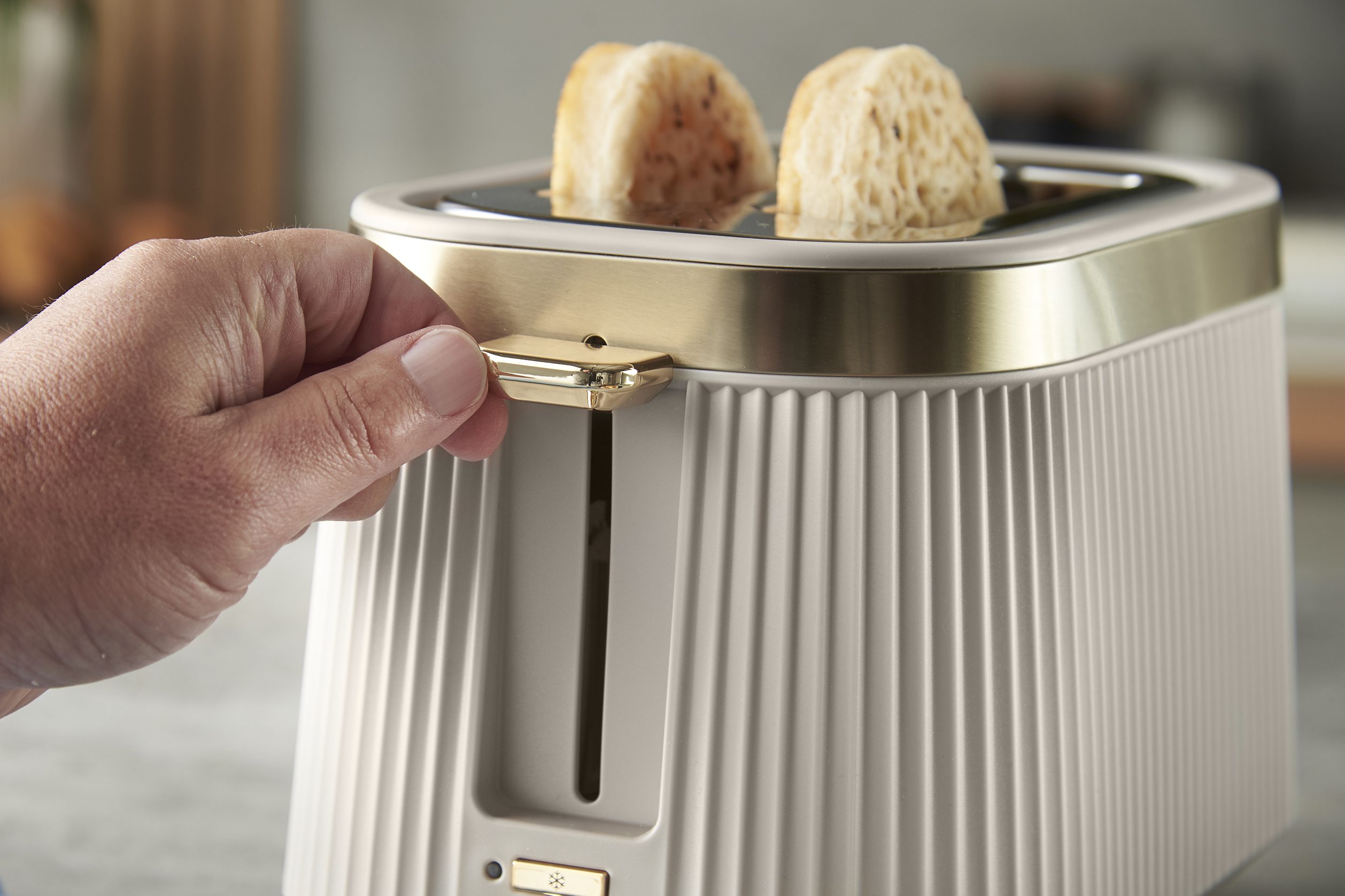 RUSSELL HOBBS 26761-56/RH Brontë Stone 2 szeletes kenyérpirító zsemlemelegítővel – 10. kép