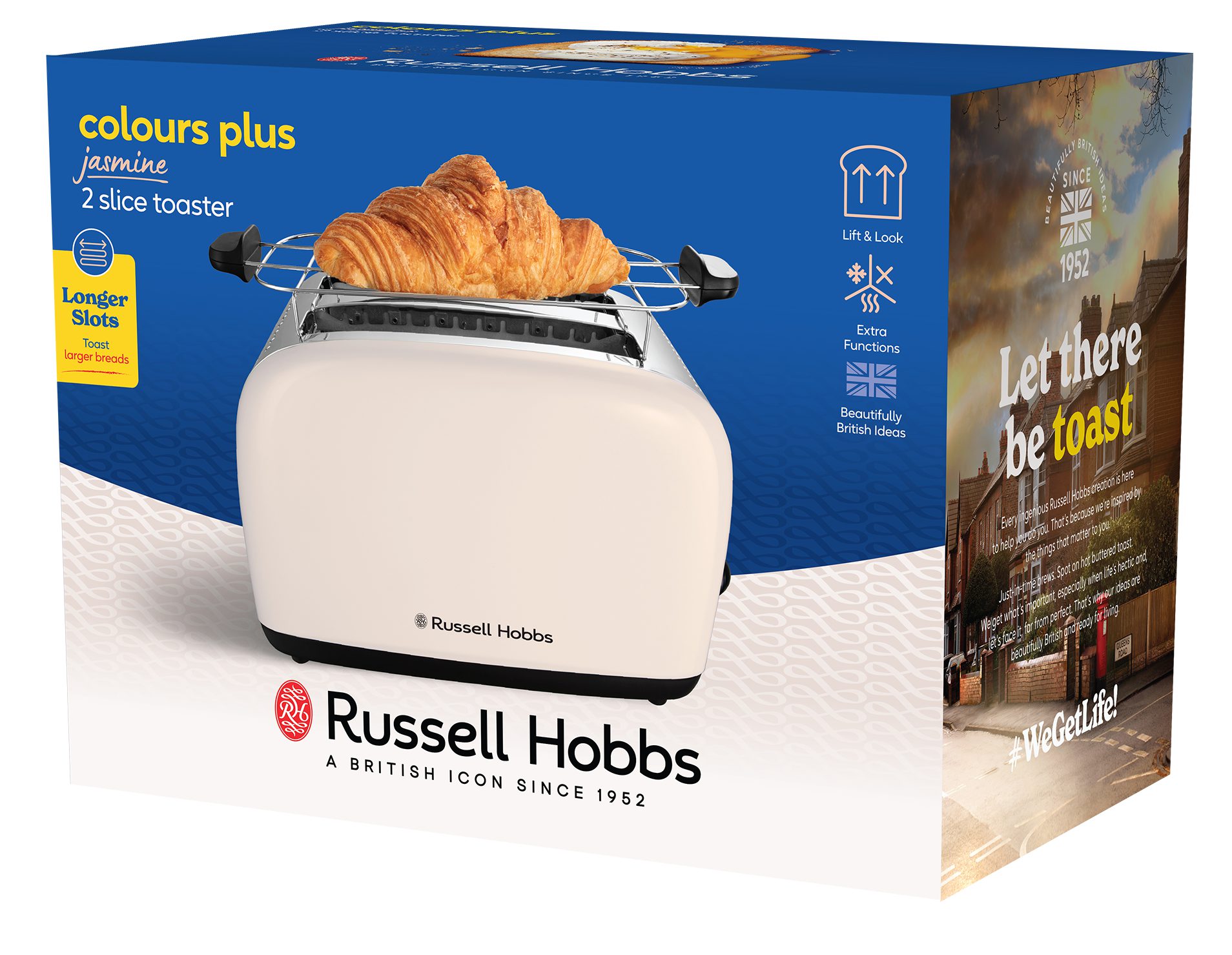 RUSSELL HOBBS 26930-56/RH Colours Plus Jasmine kenyérpirító 2 hosszú réssel – 12. kép