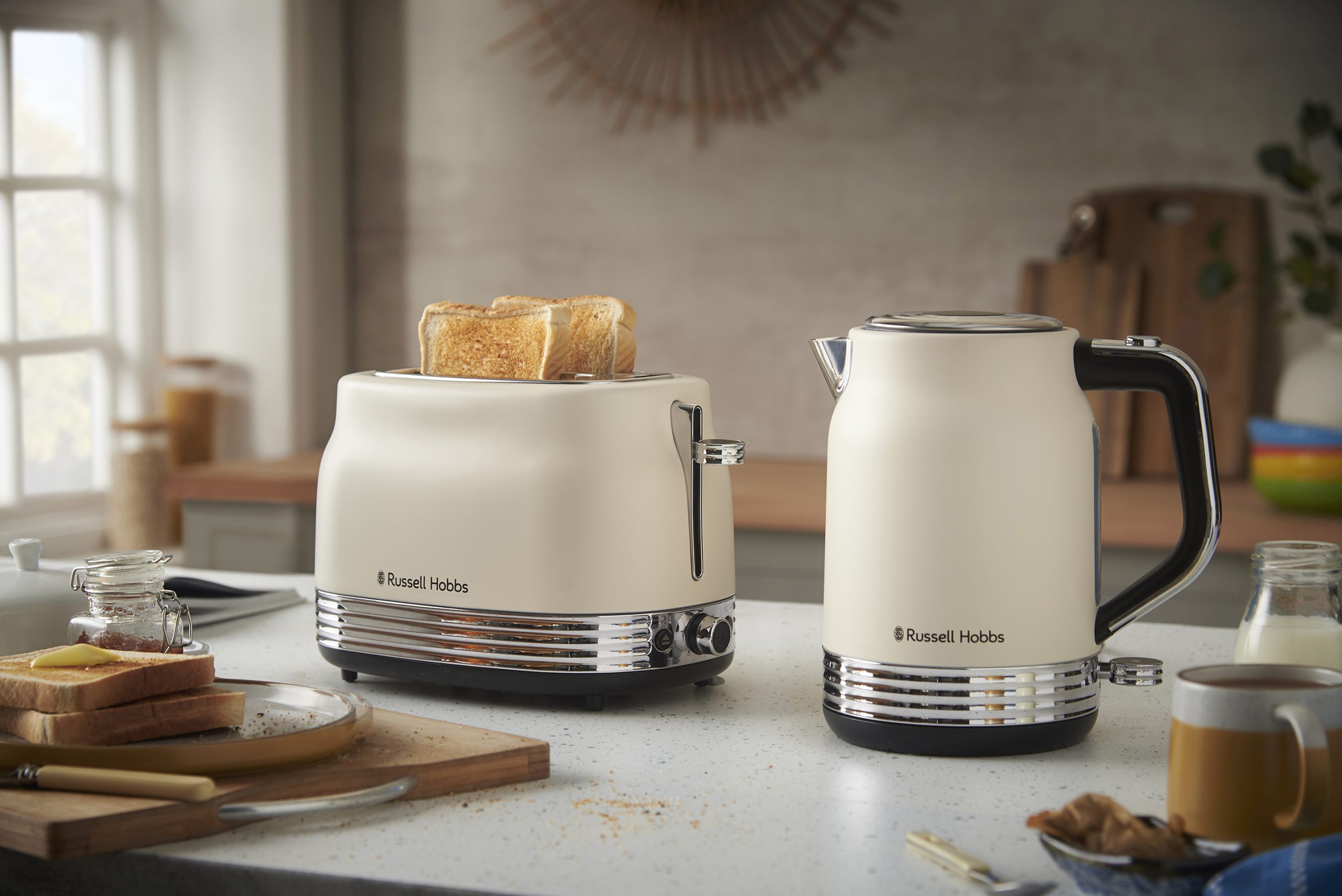 RUSSELL HOBBS 28650-56/RH Hanley Jasmine kétrekeszes kenyérpirító – 2. kép