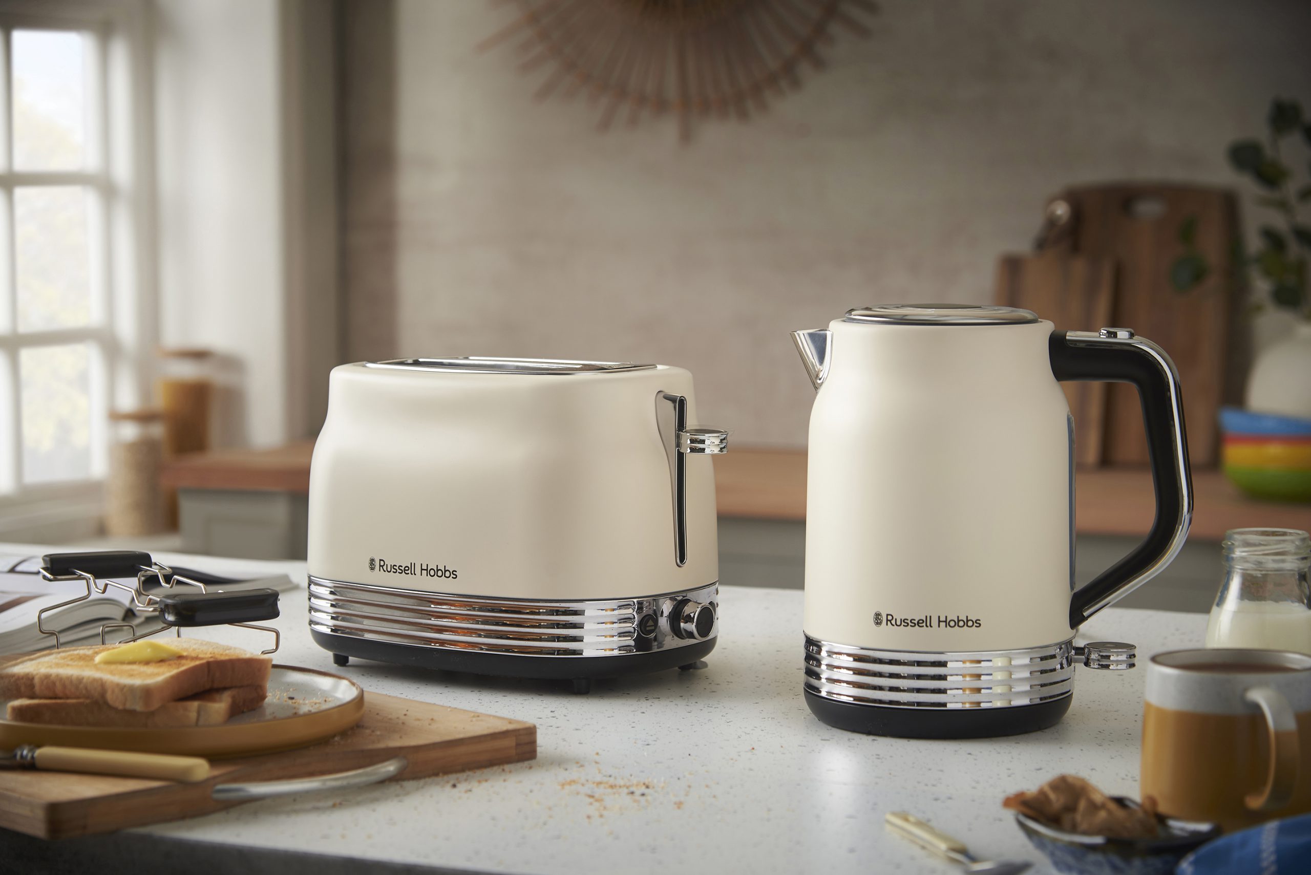 RUSSELL HOBBS 28650-56/RH Hanley Jasmine kétrekeszes kenyérpirító – 3. kép