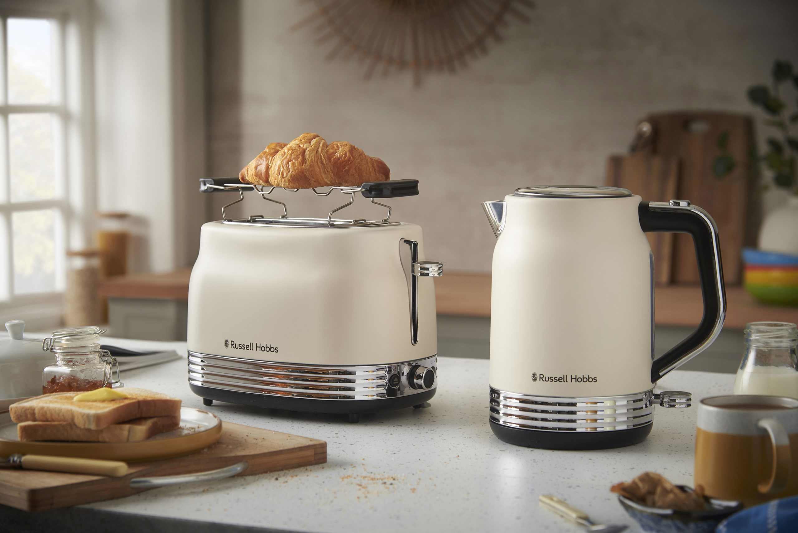 RUSSELL HOBBS 28650-56/RH Hanley Jasmine kétrekeszes kenyérpirító – 6. kép