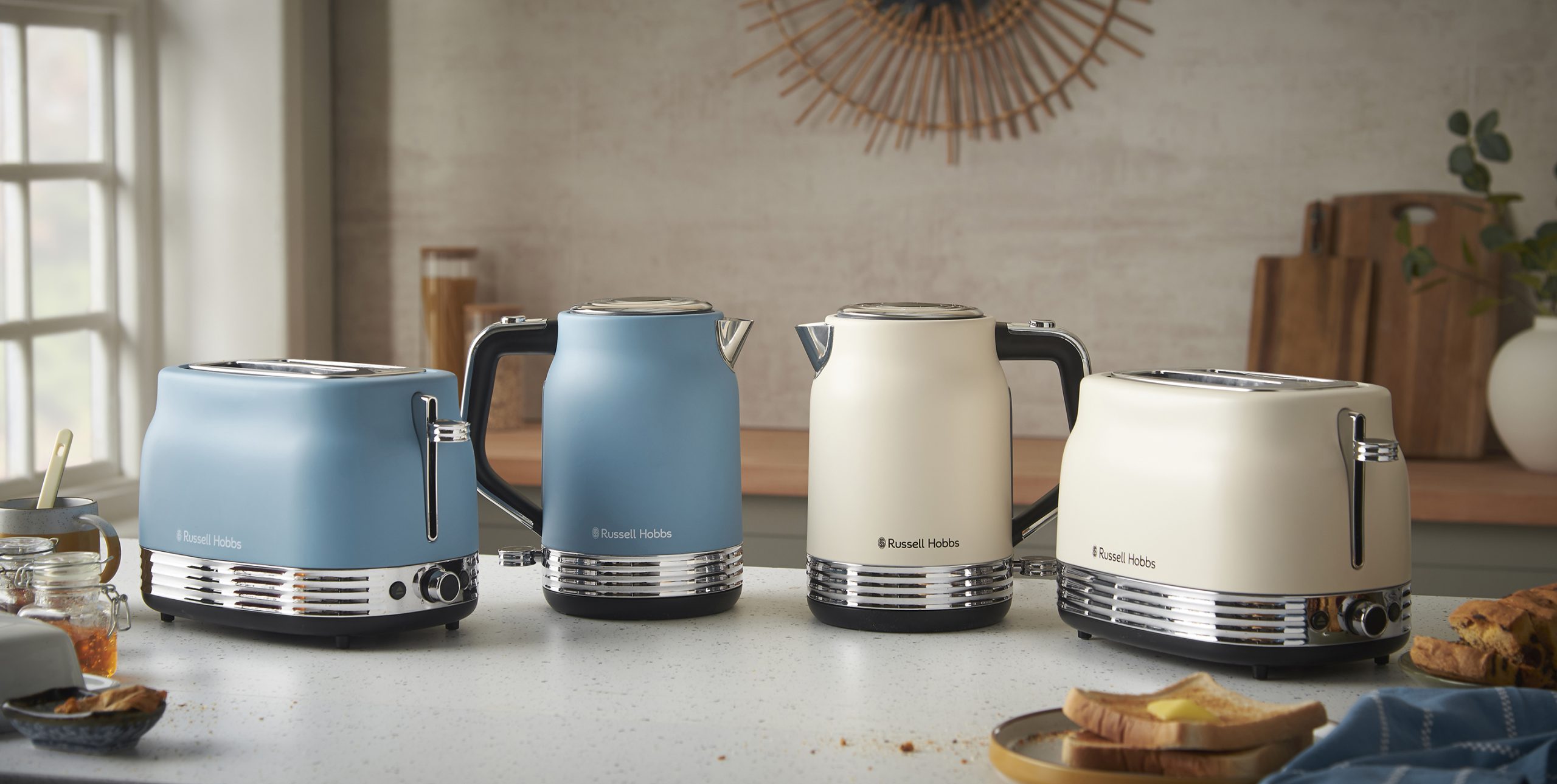 RUSSELL HOBBS 28650-56/RH Hanley Jasmine kétrekeszes kenyérpirító – 10. kép