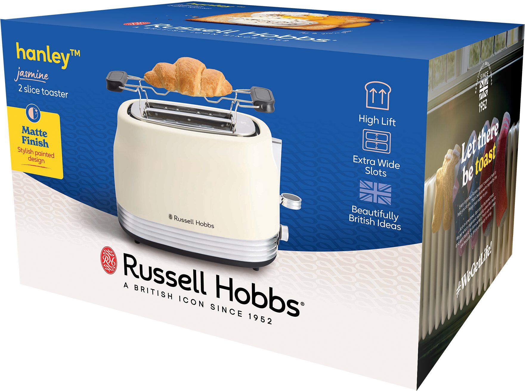 RUSSELL HOBBS 28650-56/RH Hanley Jasmine kétrekeszes kenyérpirító – 28. kép