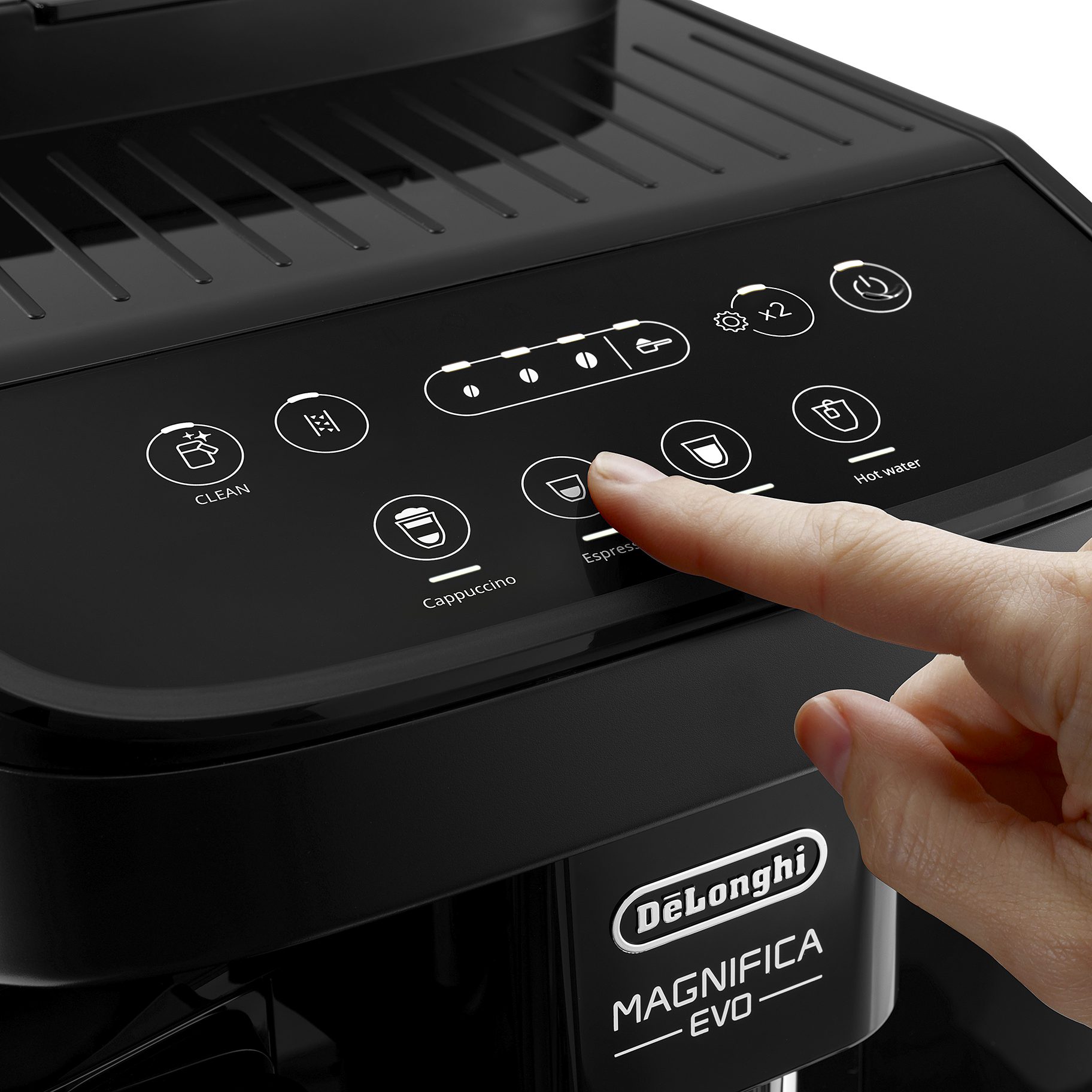 DE-LONGHI Magnifica Evo ECAM293.52.B automata kávéfőző LatteCrema tejrendszerrel, fekete – 2. kép