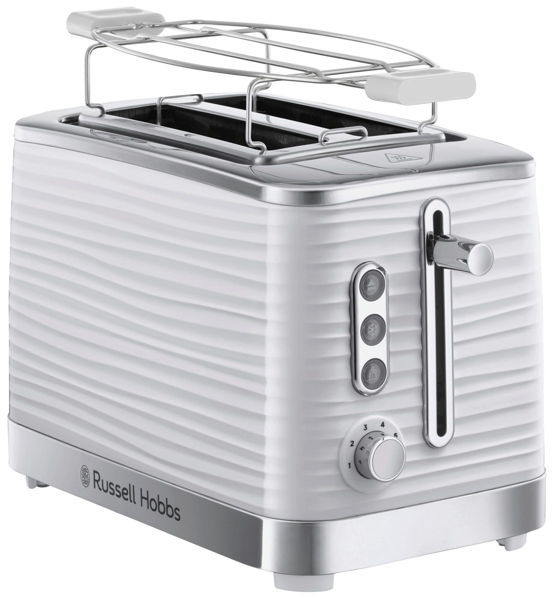 RUSSELL HOBBS 24370-56/RH Inspire kétszeletes fehér kenyérpirító – 8. kép