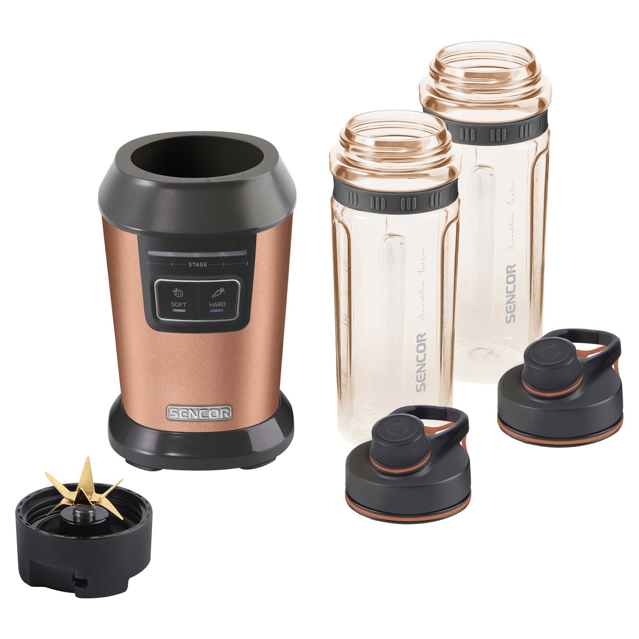 SENCOR SBL 7076GD arany smoothie maker 800 W teljesítménnyel – 3. kép