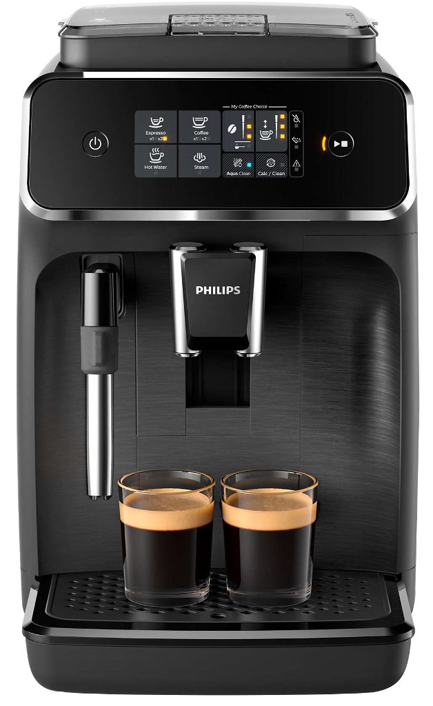 PHILIPS EP2220/10 Series 2200 automata kávéfőző integrált tejhabosítóval, matt fekete – 2. kép