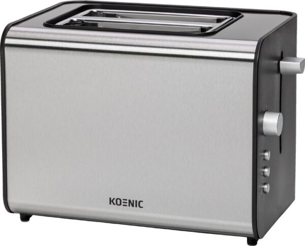 KOENIC KTO120 kétrekeszes rozsdamentes acél kenyérpirító