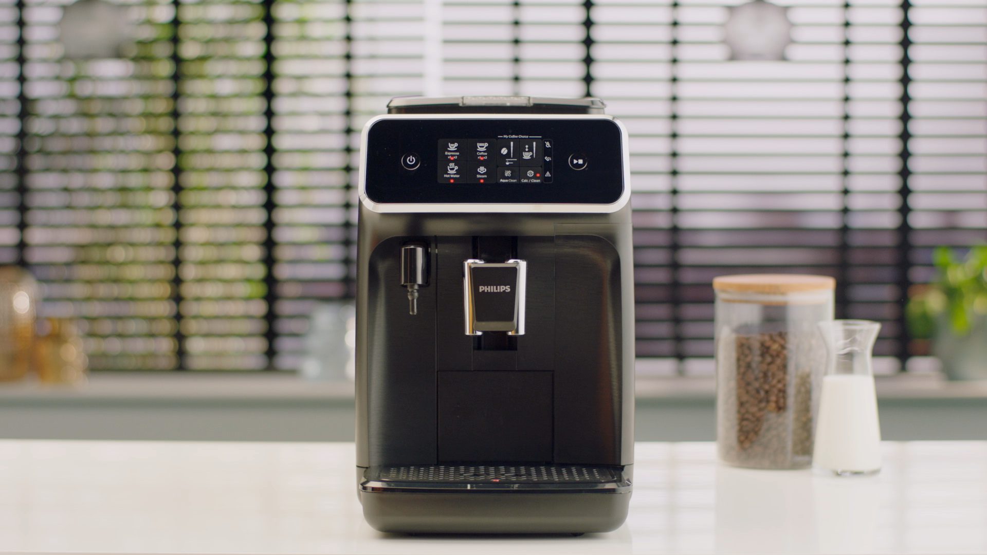 PHILIPS EP2220/10 Series 2200 automata kávéfőző integrált tejhabosítóval, matt fekete – 7. kép