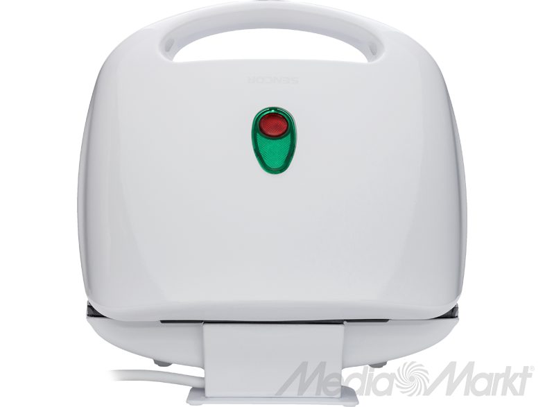 SENCOR SSM 3100 fehér szendvicssütő 4 háromszög alakú szendvicshez – 3. kép