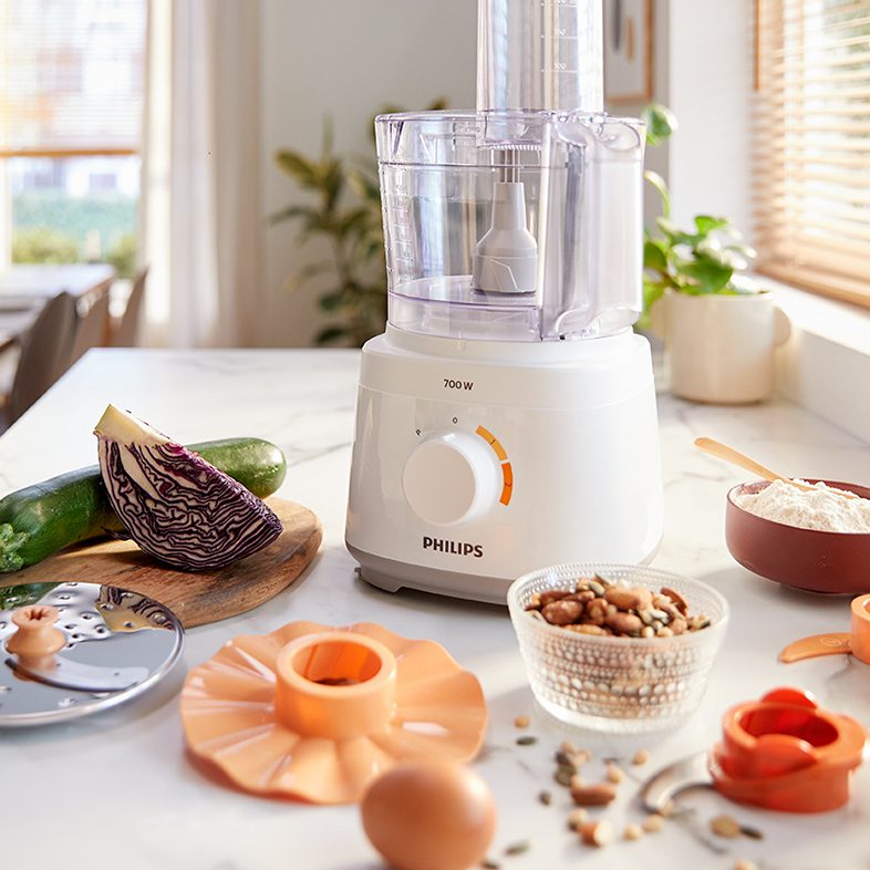 PHILIPS HR7320/00 kompakt, 700 W-os konyhai robotgép – 4. kép