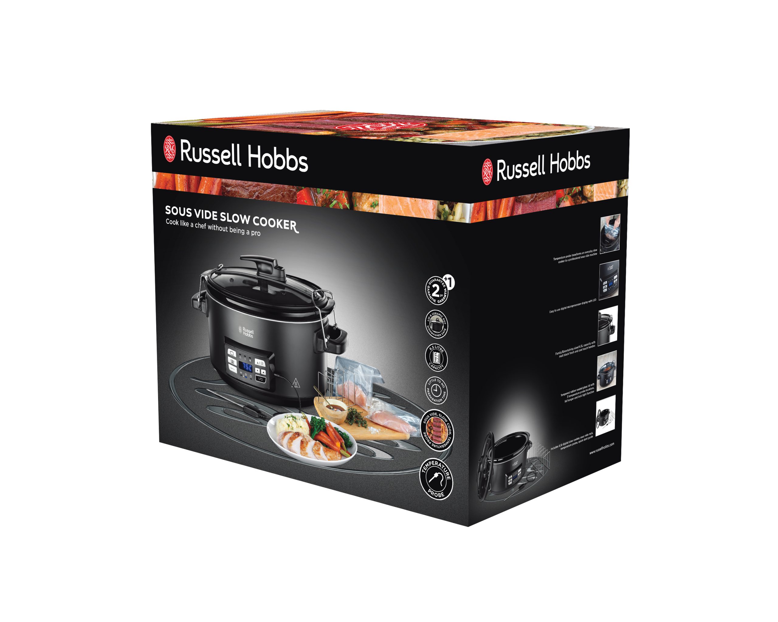 RUSSELL HOBBS 25630-56/Rh 3 az 1-ben sous vide és lassúfőző – 8. kép
