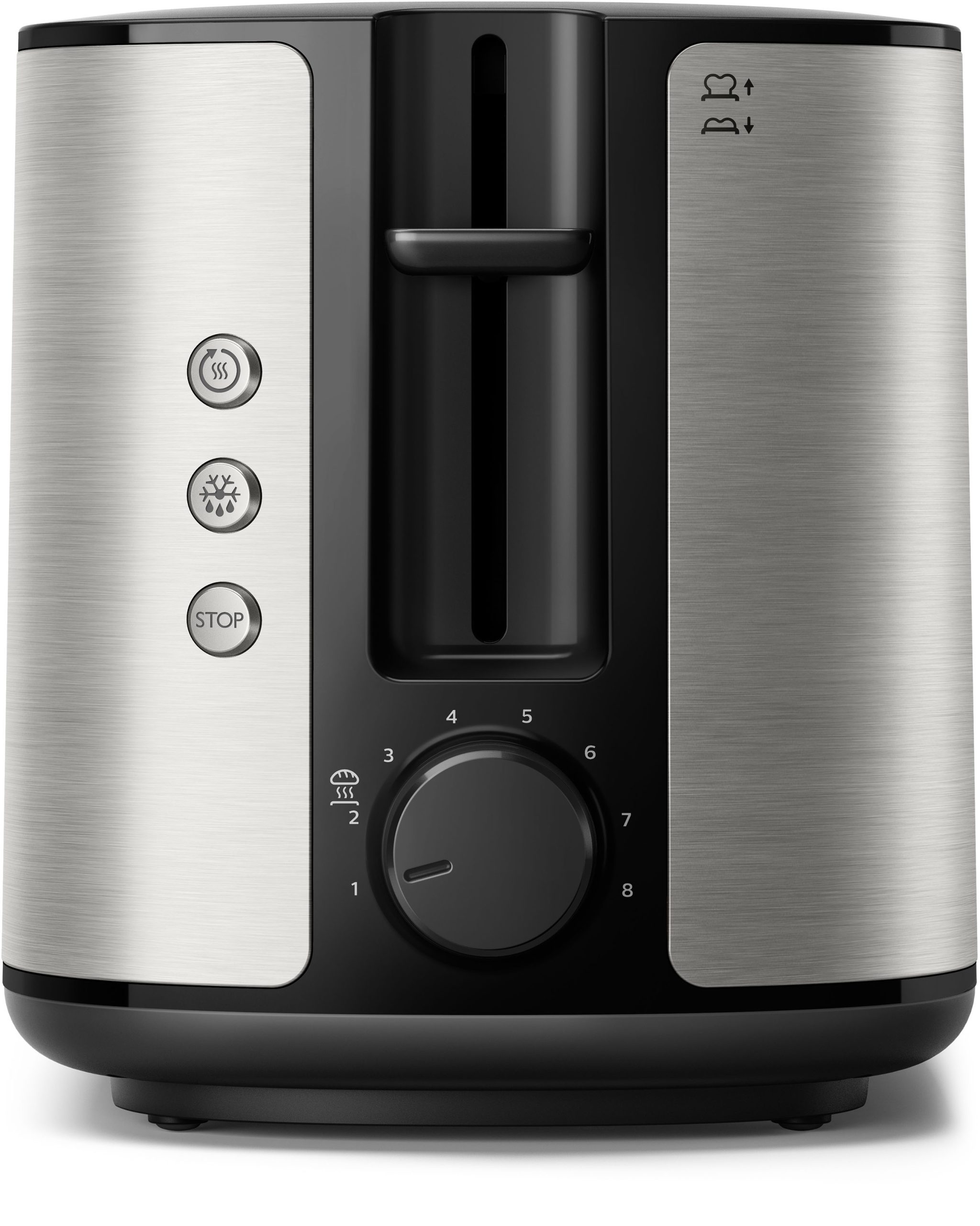 PHILIPS HD2650/90 Viva Collection ezüst kenyérpirító 8 pirítási fokozattal – 6. kép