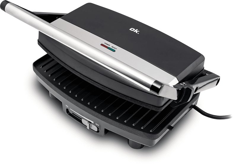 OK. OCG 1520 B kontaktgrill külön szabályozható sütőlapokkal – 4. kép