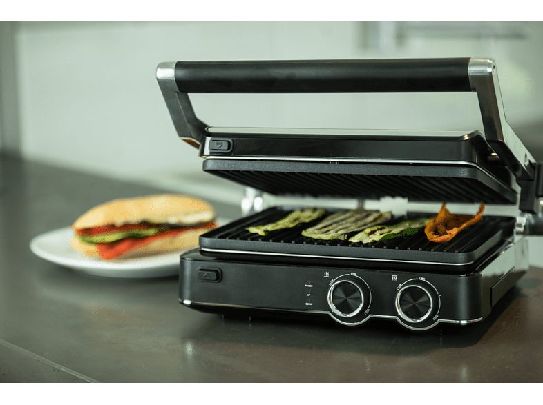 KOENIC KCG 2020 M kontakt- és asztali grill 2000 W teljesítménnyel – 3. kép