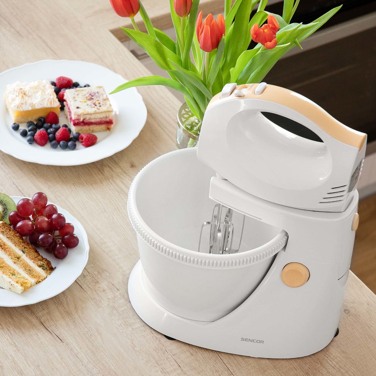 SENCOR SHM 5330-EUE3 forgótálas kézi mixer állvánnyal – 4. kép