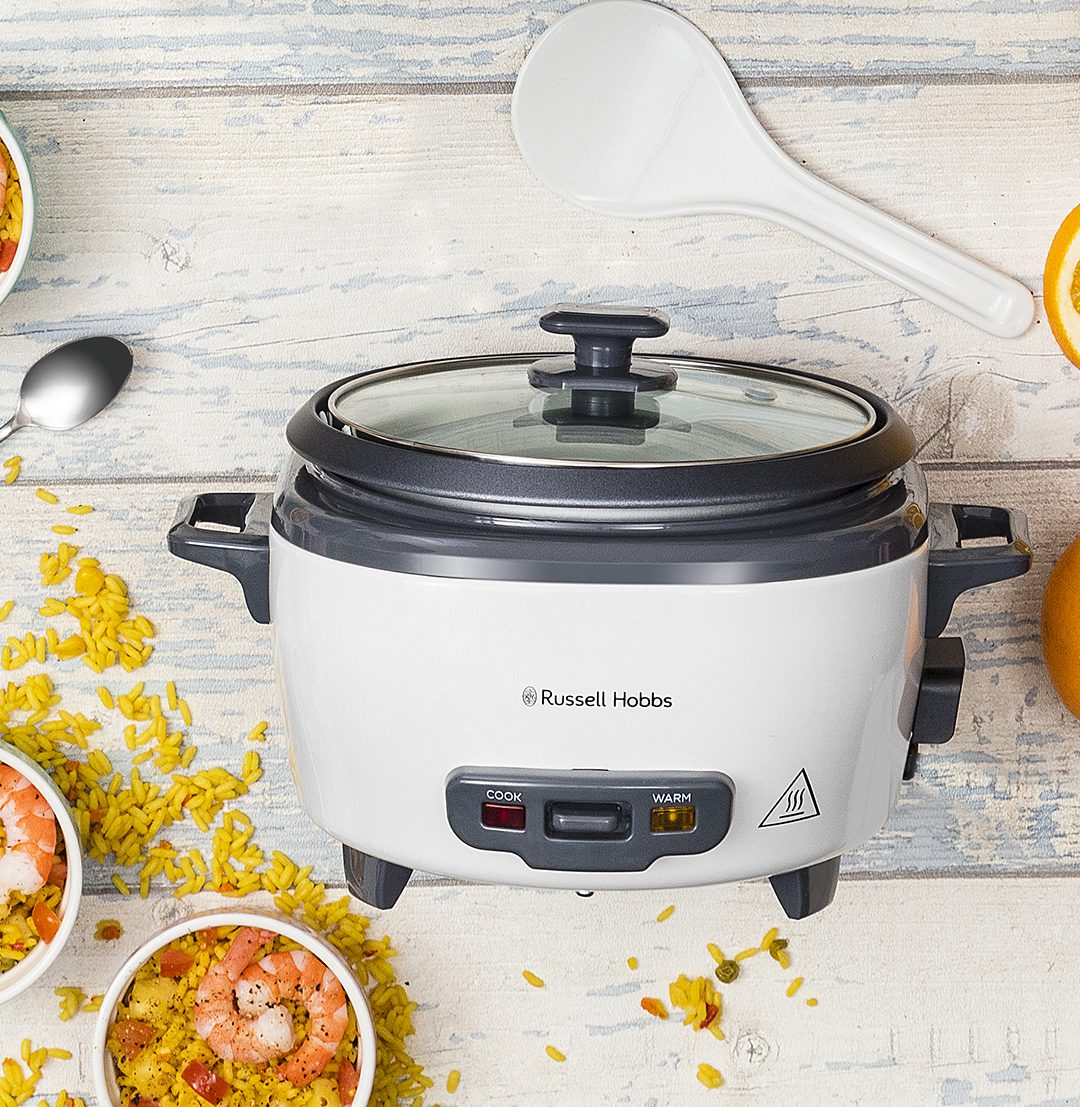 RUSSELL HOBBS 27040-56 Large rizsfőző párolókosárral, 500 W – 2. kép