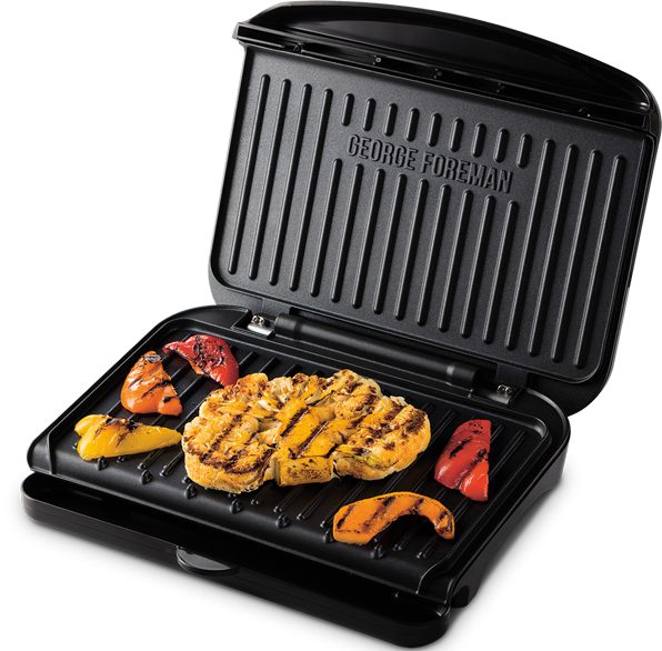 GEORGE FOREMAN 25810-56 Fit Grill Medium kompakt grillsütő – 2. kép