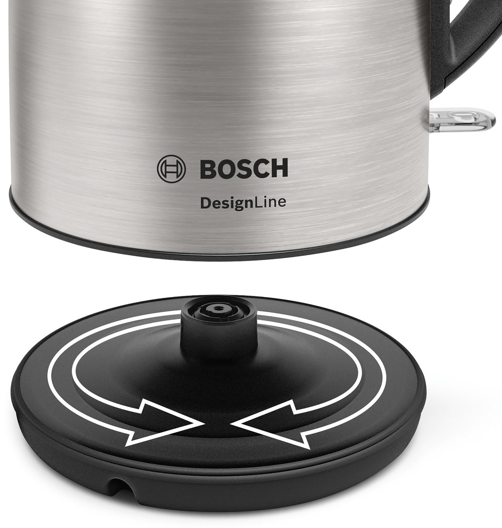 BOSCH TWK3P420 nemesacél vízforraló 1,7 literes kapacitással – 5. kép