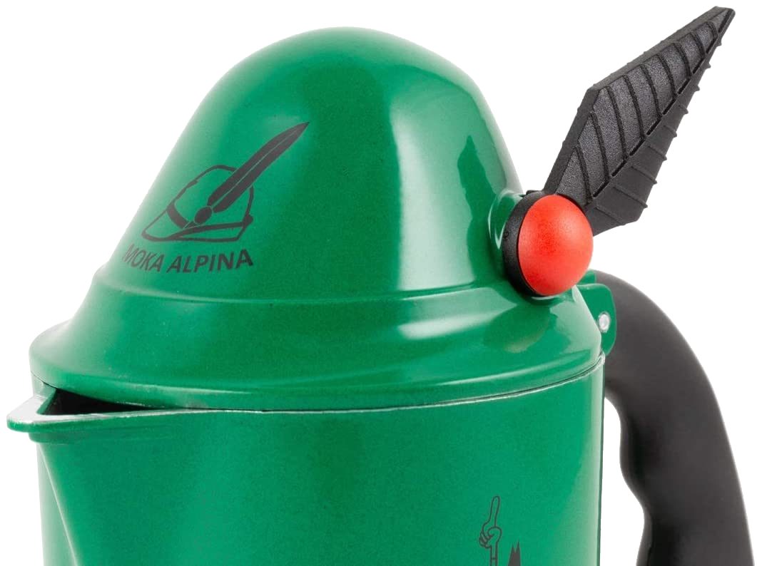 BIALETTI Break Alpina kotyogós kávéfőző, 3 adag, zöld – 3. kép