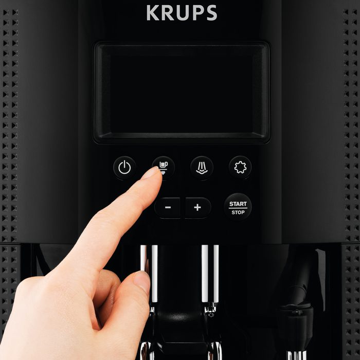 KRUPS EA817010 Arabica automata kávéfőző beépített őrlővel, fekete – 5. kép