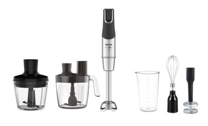 TEFAL HB95LD38 Infiny Force Pro botmixer tartozékokkal, fekete-ezüst – 6. kép