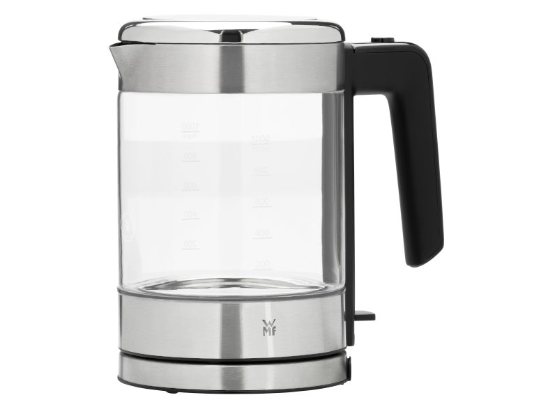 WMF KITCHENminis® 1 l-es üveg vízforraló Cromargan® burkolattal – 4. kép