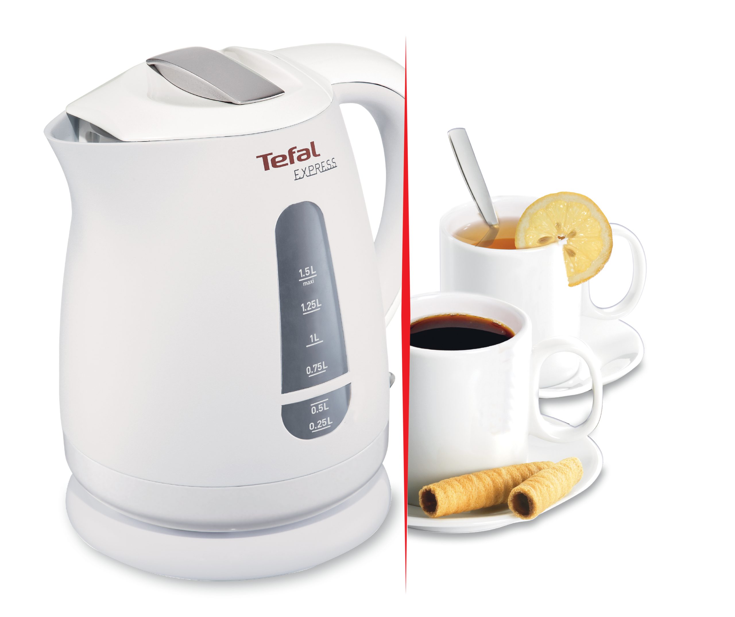 TEFAL KO299130 Express fehér vízforraló, 1,5 l – 5. kép