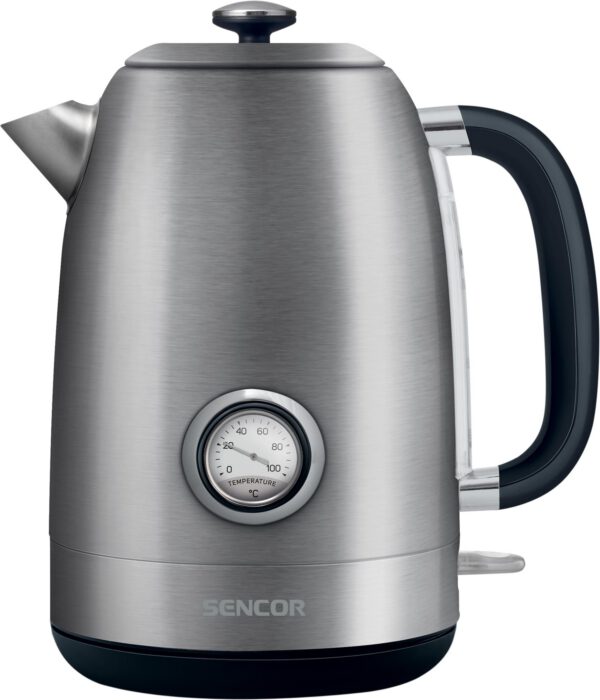 SENCOR SWK 1799SS 1,7 literes nemesacél vízforraló hőmérővel