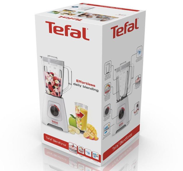 TEFAL BL420131 Blendforce 600 W-os fehér turmixgép 2 literes edénnyel – 6. kép