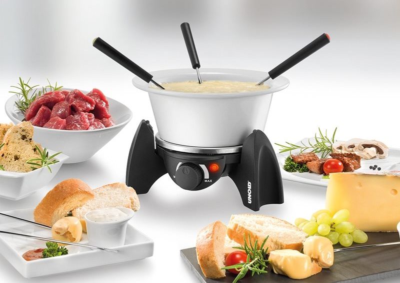 UNOLD U48615 elektromos fondue készlet kétféle edénnyel – 3. kép