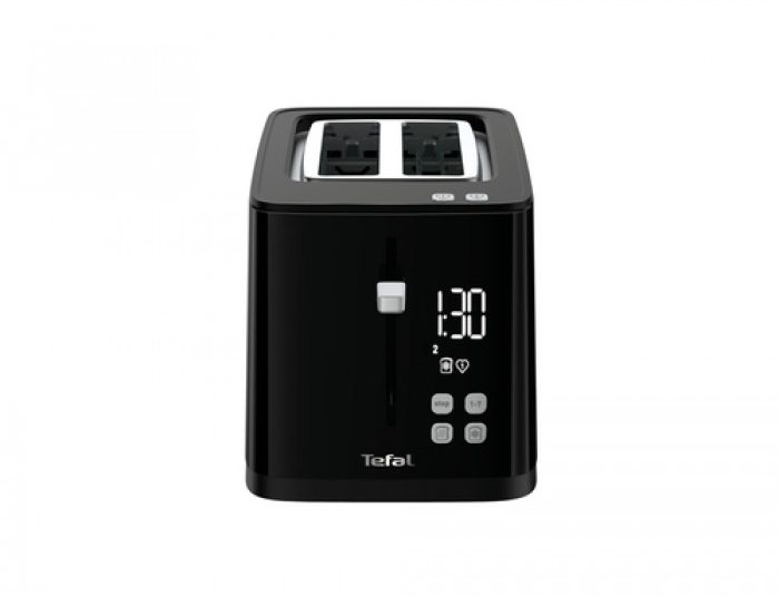 TEFAL TT640810 digitális kijelzős kenyérpirító, fekete – 2. kép