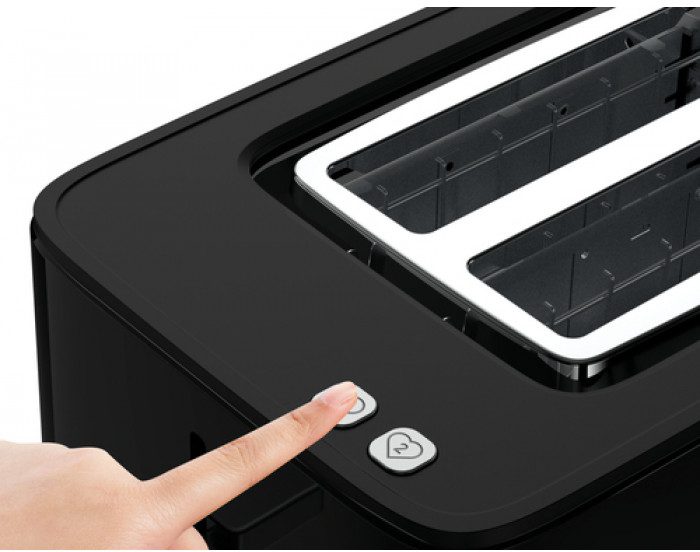 TEFAL TT640810 digitális kijelzős kenyérpirító, fekete – 5. kép