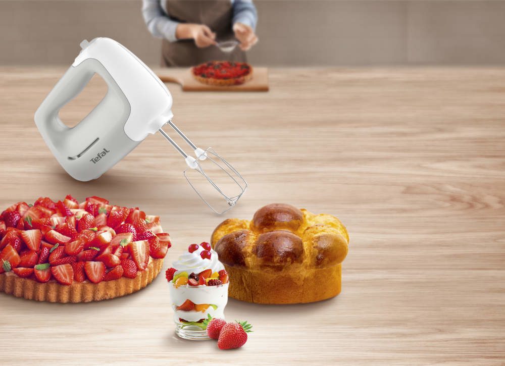 TEFAL HT450B38 Prep'Mix 450 W-os kézi mixer habverőkkel és dagasztókarokkal – 3. kép