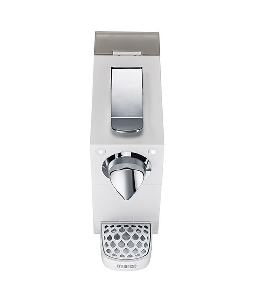 CREMESSO Una Automatic Pure White kapszulás kávéfőző 19 bar nyomással, fehér – 9. kép