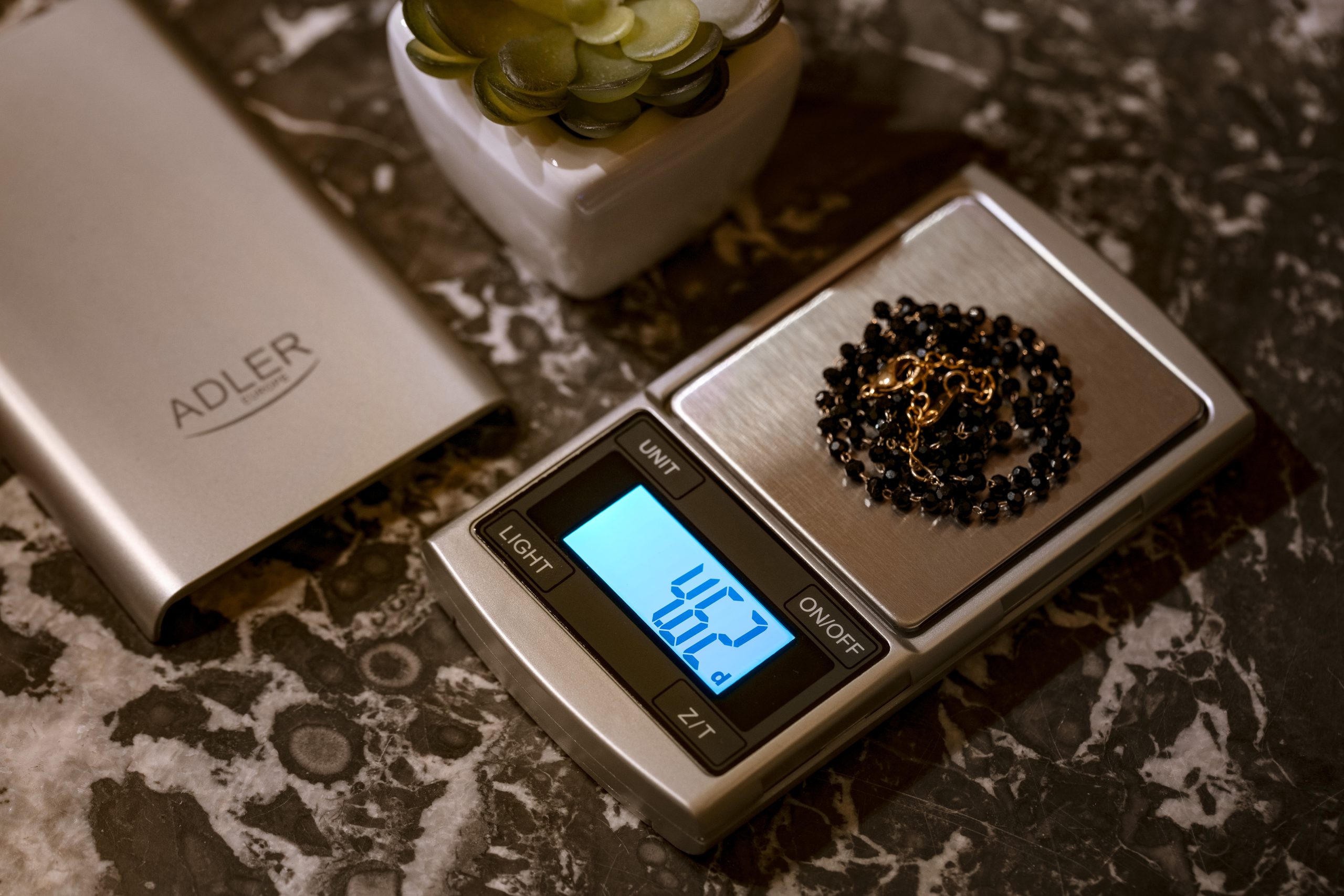 ADLER AD3168 precíziós mérleg 100 g-os kapacitással – 2. kép