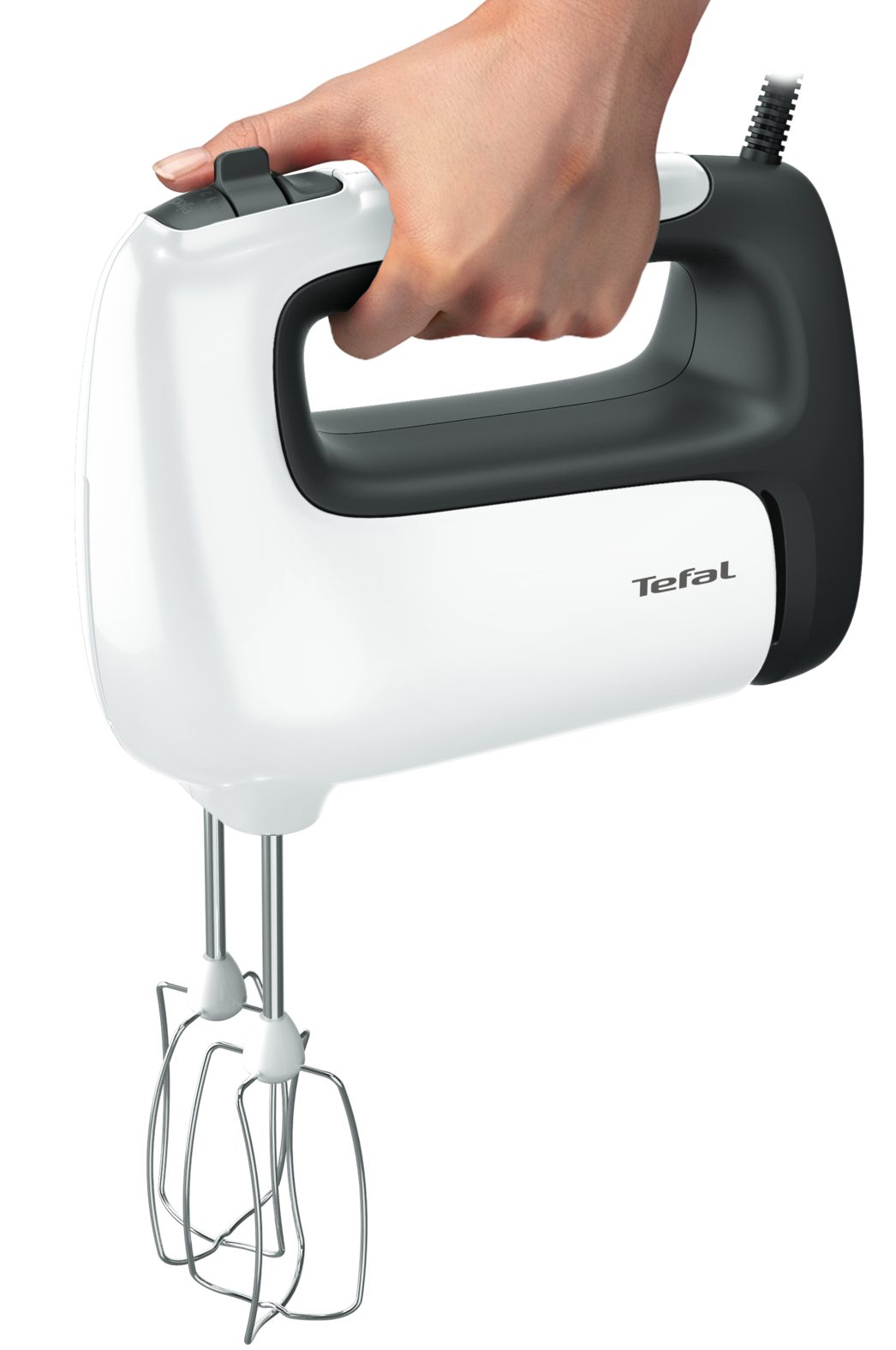 TEFAL HT462138 Prep'Mix+ 500 W-os kézi mixer, fehér-fekete – 3. kép