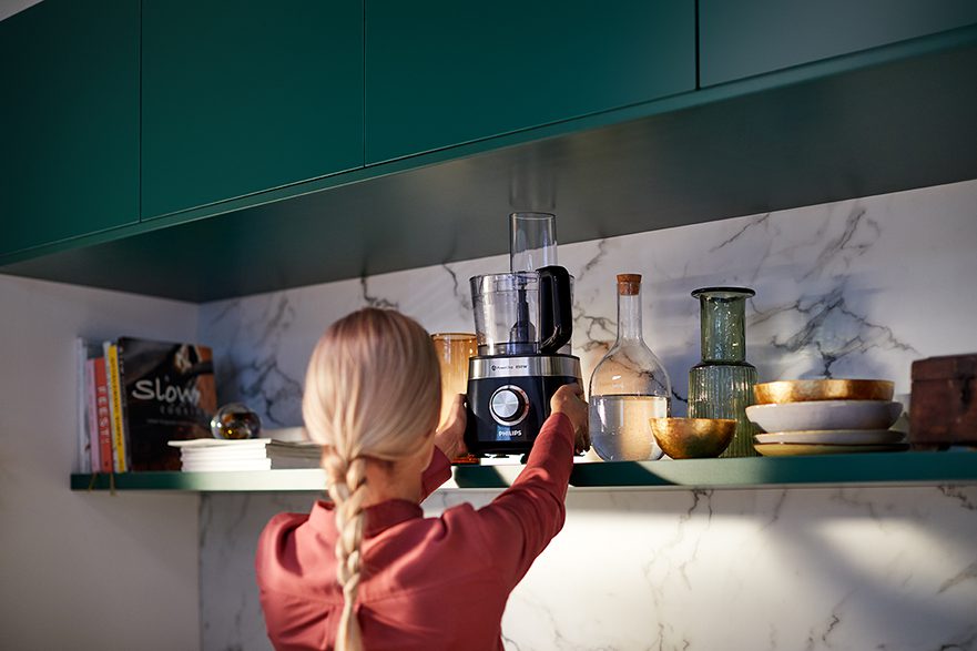 PHILIPS HR7530/10 kompakt, 850 W-os konyhai robotgép 31 funkcióval – 7. kép