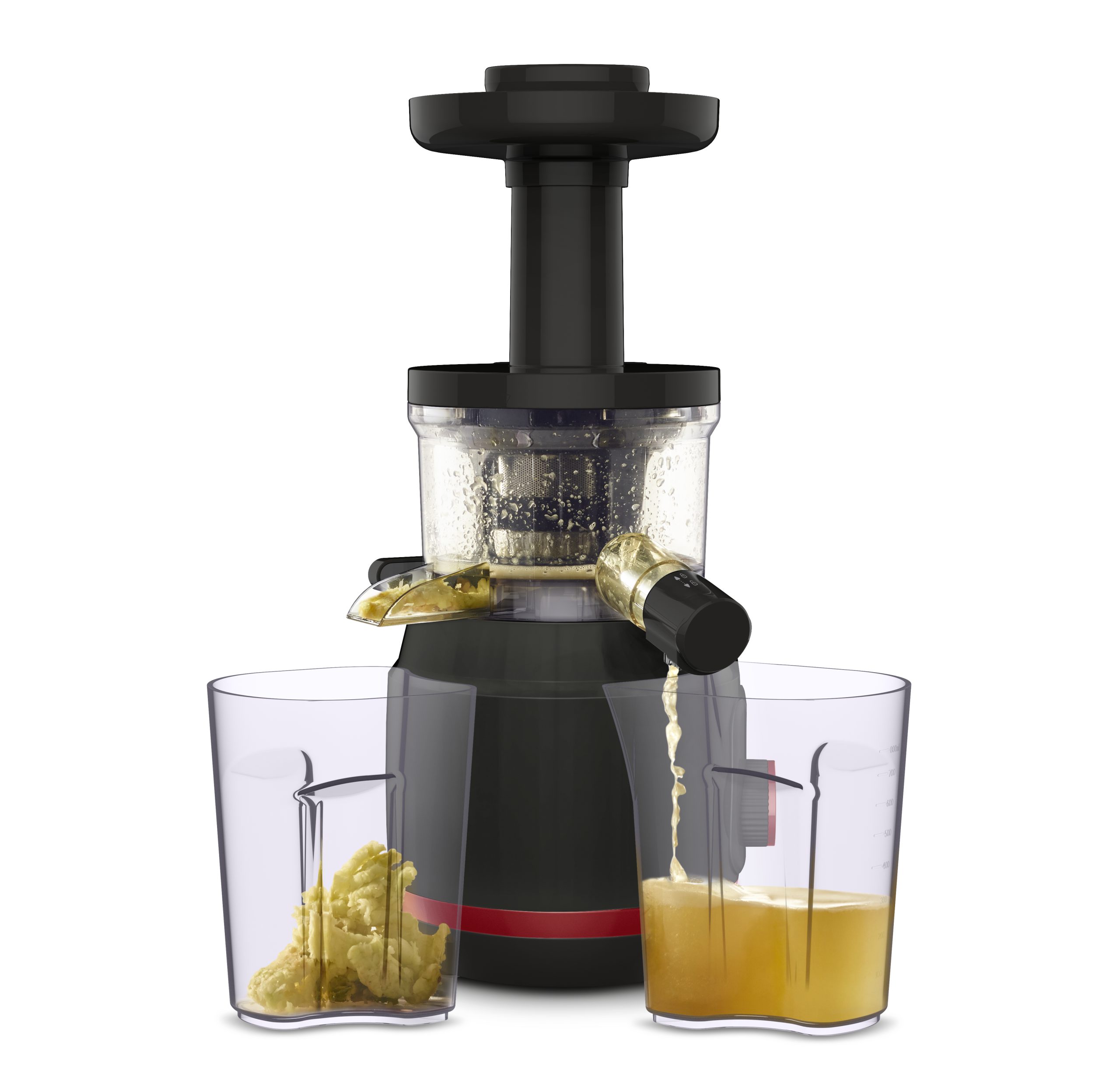 TEFAL ZC150838 Juiceo gyümölcsprés cseppzáróval, piros-fekete – 5. kép