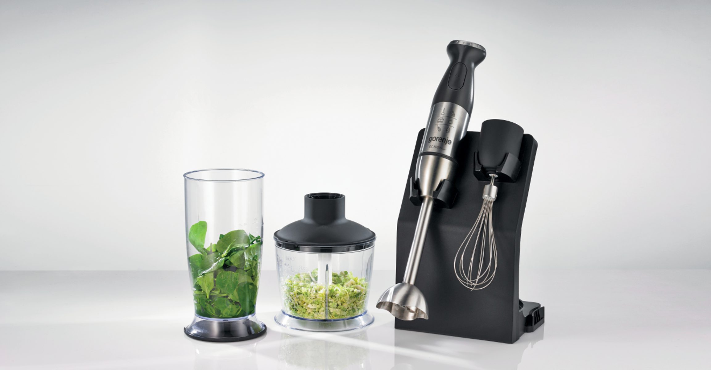GORENJE HBC807QB fekete botmixer szett négyes pengerendszerrel – 3. kép
